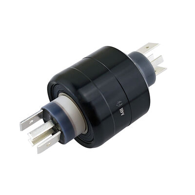 4-Channel Liquid Slip Ring with 1000 RPM and Low Resistance for Rotating Power and Signal Transmission