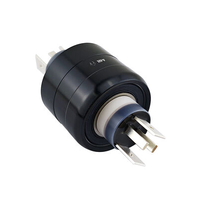 4-Channel Liquid Slip Ring with 1000 RPM and Low Resistance for Rotating Power and Signal Transmission
