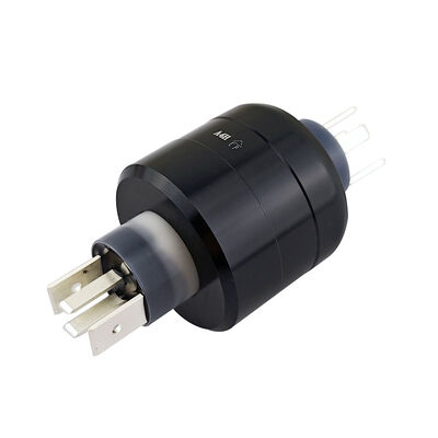 4-Channel Liquid Slip Ring with 1000 RPM and Low Resistance for Rotating Power and Signal Transmission