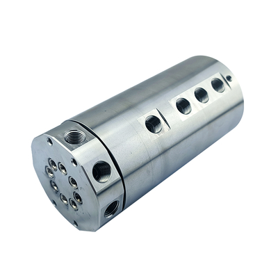 8-channel paint slip ring stainless steel 304 housing 1.5Mpa working pressure
