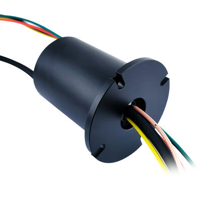 56mm Diameter High-definition Signal Combination Slip Ring with 4-Channel Shielded Signal and 2-Channel 1080P High-Definition