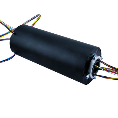 50-way Through Bore Electrical Slip Ring with 25.4mm Inner Diameter and Aluminum Alloy Housing for Precision Rotating Systems