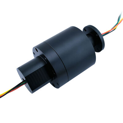 1000V High-Voltage Flanged Slip Ring with 7.5A Current Transmission and Precious Metal Contacts